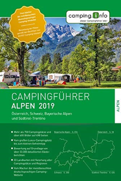 Camping.info Campingfhrer Alpen 2019