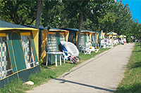 Mietcamping - Bungalowzelte