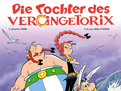 Asterix erleben  mit der neuen Geschichte oder live im Parc Astrix
